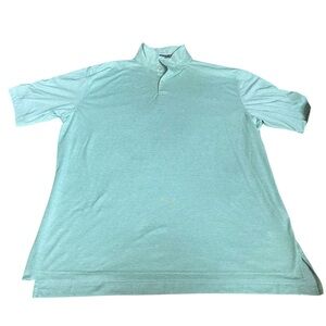 Peter Millar Summer Comfort Golf Polo Shirt 2XL SeanGreen Logo Performance